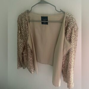 Gold Sequin Jacket